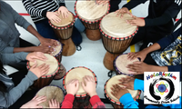 West African Drumming Workshop -w- Holorhythm 