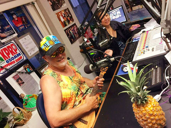Radio show with Sunny Aloha
