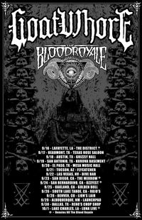 GOATWHORE with Necropanther and The Blood Royale