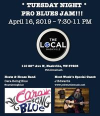 Pro Blues Jam w/ Cara Being Blue