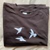 Hummingbird Logo Comfy Tee - Dark Chocolate