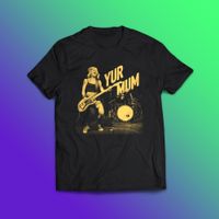 "Yur Mum Live" Black Tee