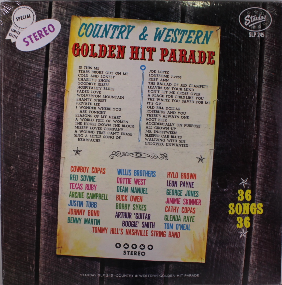 Starday Country & Western Golden Hit Parade