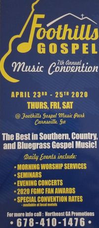 7TH Annual Foothills Gospel Music Convention