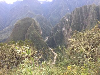 View from Machu Piccu
