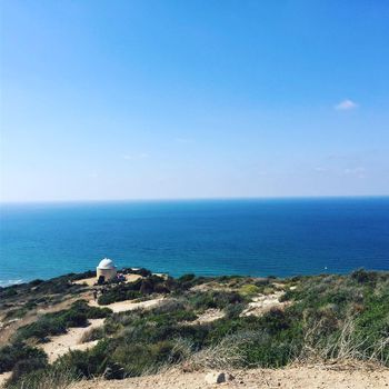 Mt. Carmel in Haifa over looking the Mediterranean Sea
