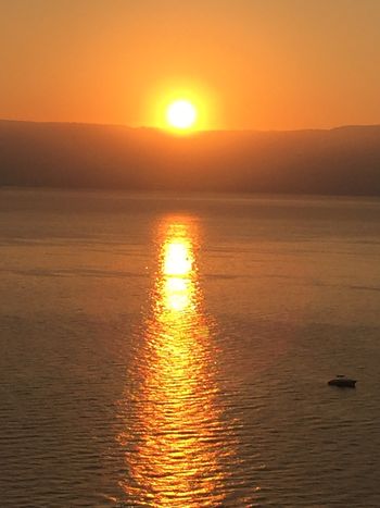 Another beautiful sunrise from the Sea of Galilee
