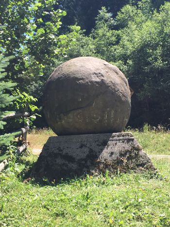 Stone Healing Sphere in Bosnia
