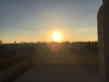 Silent Sunrise in Jerusalem
