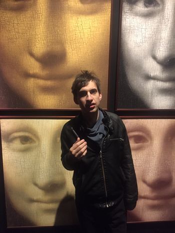 Nick at da Vinci Exhibit 2017
