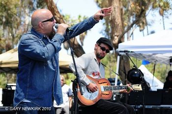 w/ Kim Wilson at the Doheney Fest
