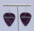 Guitar Pick Earrings - Simple