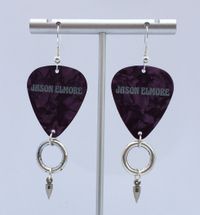 Guitar Pick Earrings - Mini-Spikes