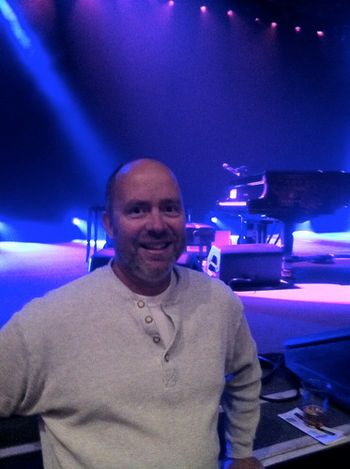 That would be Sir Elton's piano behind me... 4/12/2011
