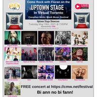 Fiùran's FREE online virtual showcase at Canadian Music Week Music Festival