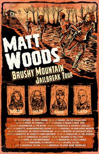 2015 Brushy Mountain Jailbreak Tour Poster