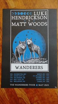 Wanderers Tour Poster - Hand-Screened and Numbered