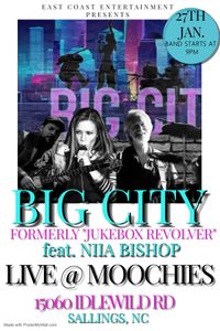 Big City....formerly Jukebox Revolver live at Moochies 