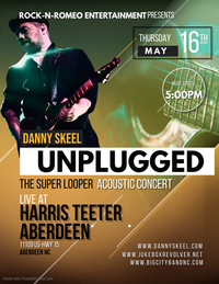 Danny Skeel of Jukebox Revolver...AKA the Supermarket Troubadour live at Harris Teeter Aberdeen