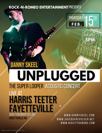 Danny Skeel of Jukebox Revolver live at Harris Teeter - Fayetteville