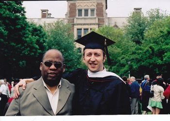 Charles Fambrough and Me on Graduation Day from Muhlenberg College Spring '06
