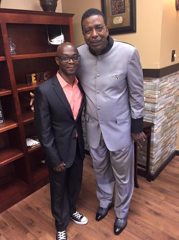 With Bishop Donald Battle
