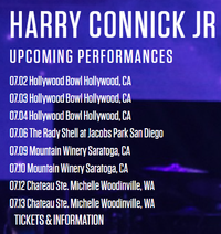 Harry Connick, Jr. West Coast Tour