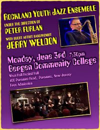 Jerry Weldon w/Rockland Youth Jazz Ensemble