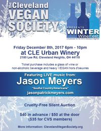The Cleveland Vegan Society Winter Wine Fest 