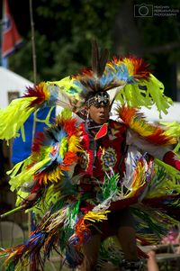 Jayohcee performing at 12th Annual Rock, Rattle & Drum Pow Wow 