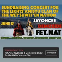 Fundraising concert for The Likhts'Amisyu Clan of The Wet'Suwet'En Nation 