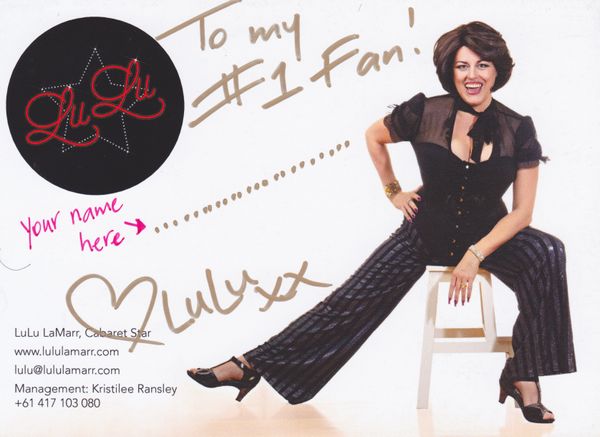 Download this limited edition #1 FAN postcard and write your name on it to get your very own, personally signed postcard from ME to add to your collection!
