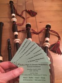 CANCELLED - Police Pipes and Drums of Waterbury Annual Fundraiser