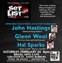 SET LIST LIVE! with Special Guest Hal Sparks