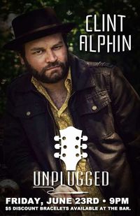 Clint Alphin at Unplugged