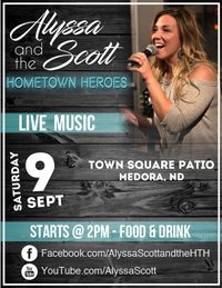Alyssa Scott & The Hometown Heroes Patio Set