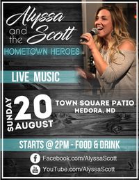 Alyssa Scott & The Hometown Heroes Patio Set