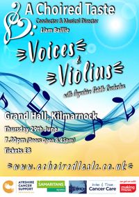 A Choired Taste Summer Concert - Voices & Violins