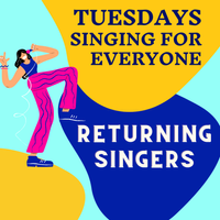 6 Week Singing Class - Singing For Everyone (First time Attending) Tuesday July 16 2024 6.00pm - 7.15pm