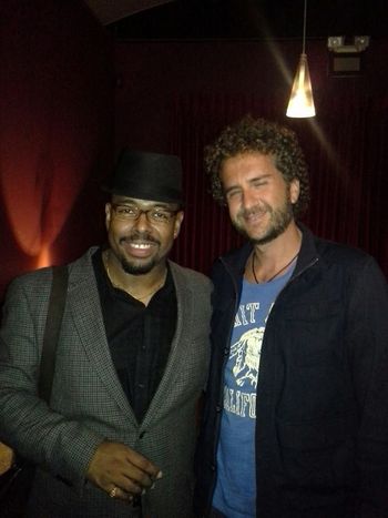 With bass maestro Christian McBride.
