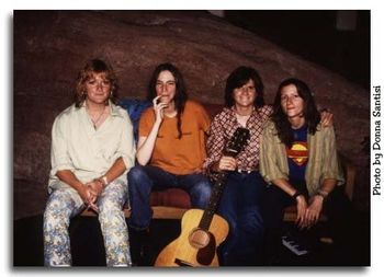 Emily Saliers, Patti Smith, Amy Ray, Michelle Malone Red Rocks 1996
