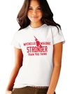 STRONGER THAN YOU THINK LOGO T-SHIRT