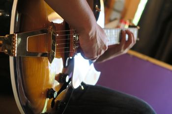 Lisa Liu's Guitar: Bruce.
