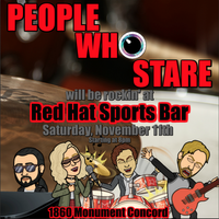 Red Hat Sports Bar with People Who Stare