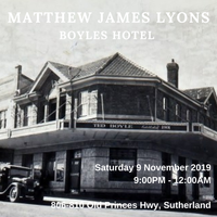 Matthew James Lyons @ Boyles 