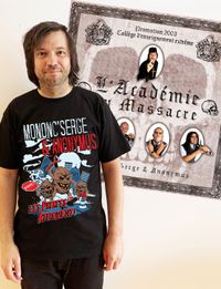 "L'Académie" en vinyle + t-shirt ou camisole "Les patates attaquent"