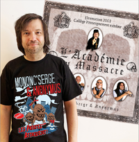Duo vinyle "L'Académie" + t-shirt "Les patates attaquent"