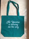The Universe is showing me the way - Organic Cotton Tote Bag