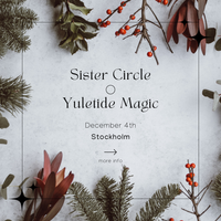(SOLD OUT) Sister Circle with Fia // Pranama, Stockholm