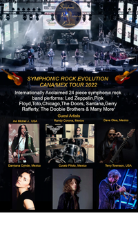 Symphonic Rock Evolution CanaMex Tour 2022